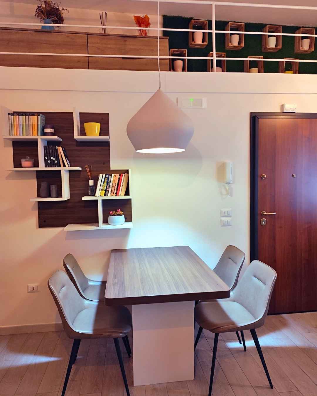 zona living del B&B a Trani Casa Neva